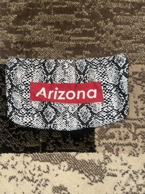 Black and White Snake Print Bandeau Top